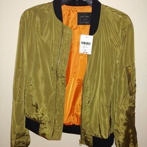 Nice olive jacket new